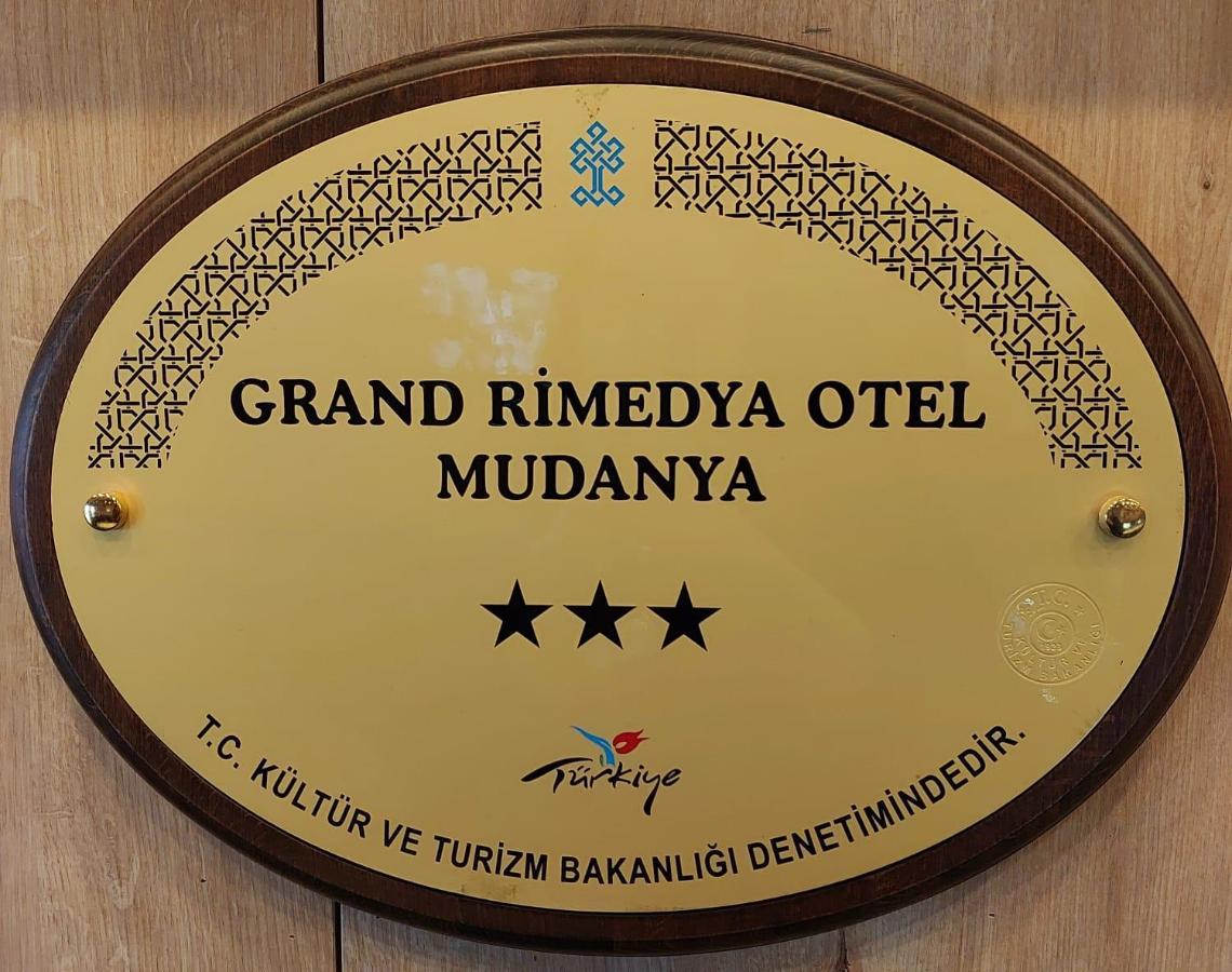 Grand Rimedya Hotel Mudanya Bursa Eksteriør billede
